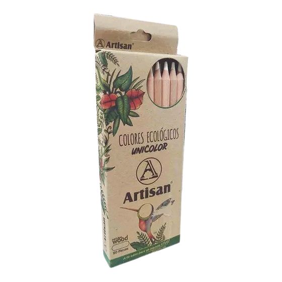 Lapiz Color Blanco Caja x 20u. Artisan