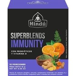 Infusion Hindu Cuidate Superblends Immuinity Caja x 10 Sobres