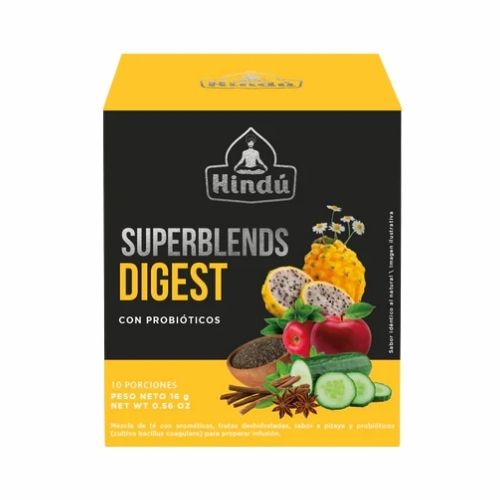 Infusion Hindu Cuidate Superblends Digestivo Caja x 10 Sobres