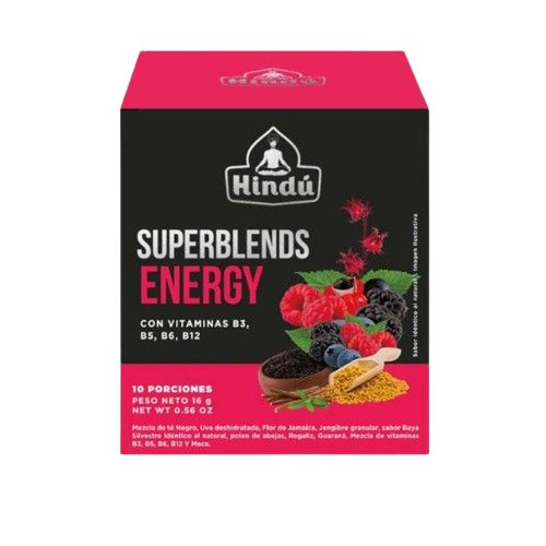 Te Hindu Cuidate Superblends Energy Caja X 10 Sobres