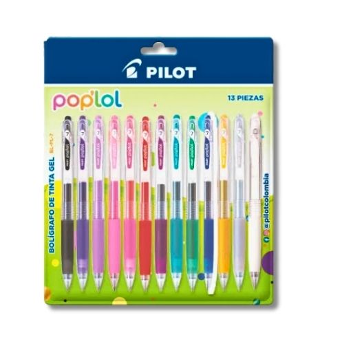 Boligrafo Pilot Pop Lol Gel Retractil X13 Und. Surtidas 0.7 Mm