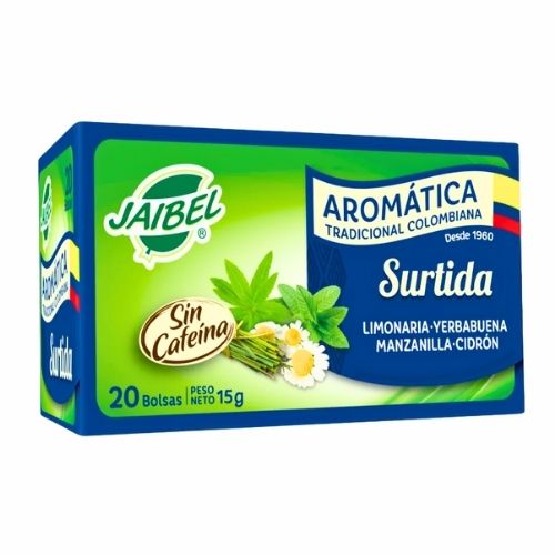 Aromatica Jaibel Tradicional Surtida Caja X20 Bolsas.