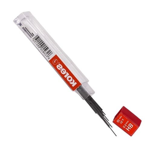 Mina 0.5 HB Tubo x12 Minas Kores