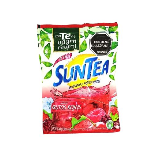 Suntea Te Frio En Polvo Frutos Rojos Doypack 9 Litros