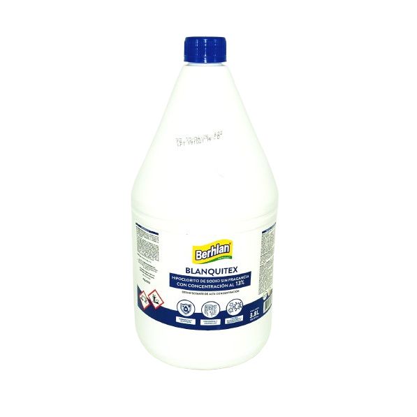 Hipoclorito De Sodio Al 13% Galon 3800 Ml Berhlan