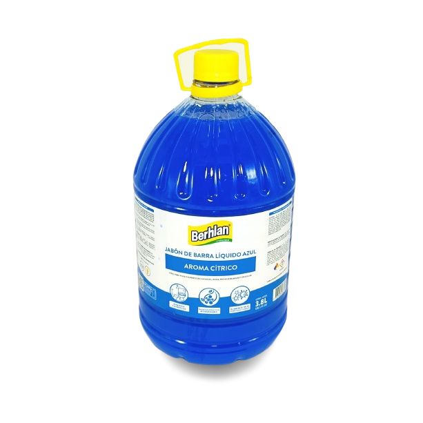 Jabon Liquido Azul 3800 Ml Berhlan