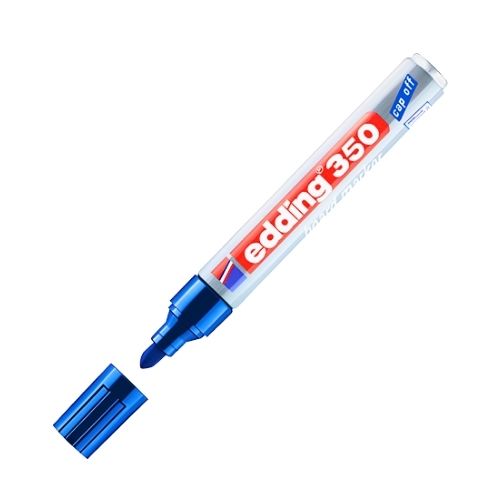 Marcador Recargable Borrable Azul Edding Ref 350