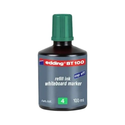 Tinta Marcador Borrable X 1000 Cc Verde Edding BT 100