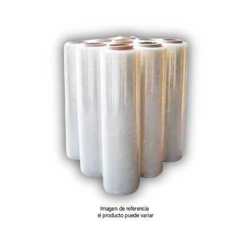 Pelicula Stretch Vinipel Transparente Calibre 7 Rollo 45cm X2.25 Kilos en Abastece.co