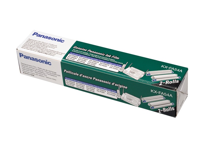 toner panasonic kx-fa54 a repuesto pelicula x 2 rollos