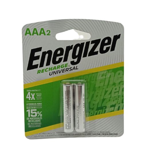 Pila Energizer Recargable AAA x 2u.