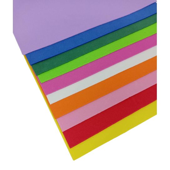 Fomi Lamina Pliego 2.0 mm Paquete Surtido X10 Unidades