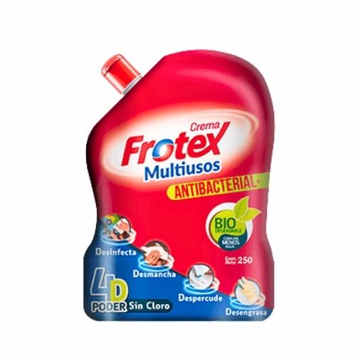 Crema Frotex Multiusos Antibacterial Doypack 250 g