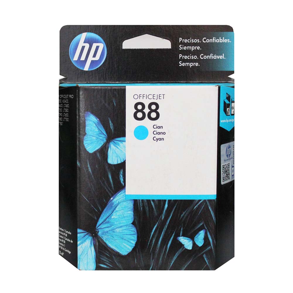 toner hewlett packard 9386al cyan no 88