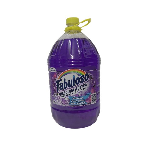 Fabuloso Limpiador Multiusos Antibacterial 5 Lts Lavanda