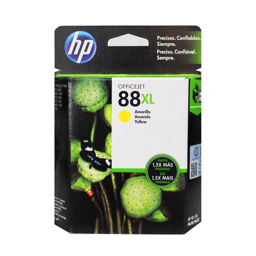 toner hewlett packard 9393al hp no 88 xl yellow officejet