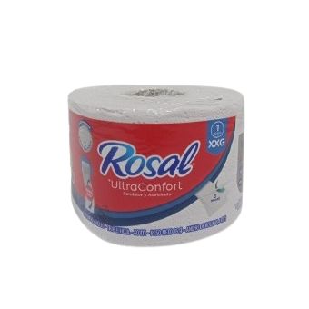 Papel Higienico Rosal Plus Blanco Rollo 30m Triple H XXG Ref: 100130133