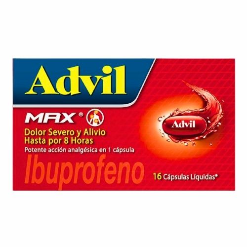 Advil Max Frasco por 16 Capsulas Liquidas (*)
