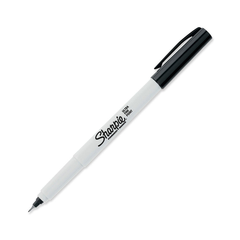 Marcador Sharpie Permanente Trazo Ultra Fino Negro