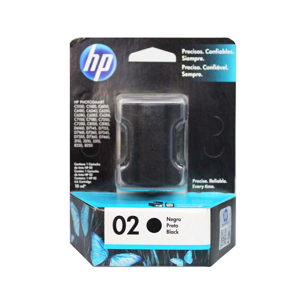 toner hewlett packard 8721wl no 02 negro