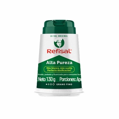 Sal Refisal Alta Pureza Salero Por 130 G  (*)