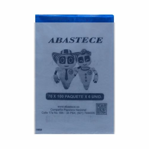 Bolsa Basura 70 X 100 Industrial Azul Paq.x6u. C. 2.3