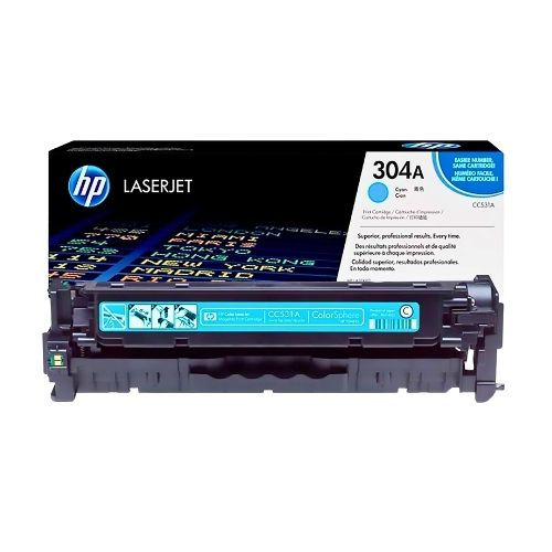 toner hewlett packard cc531 a cyan