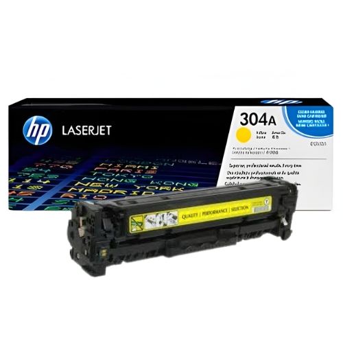 toner hewlett packard cc532a  304a yellow