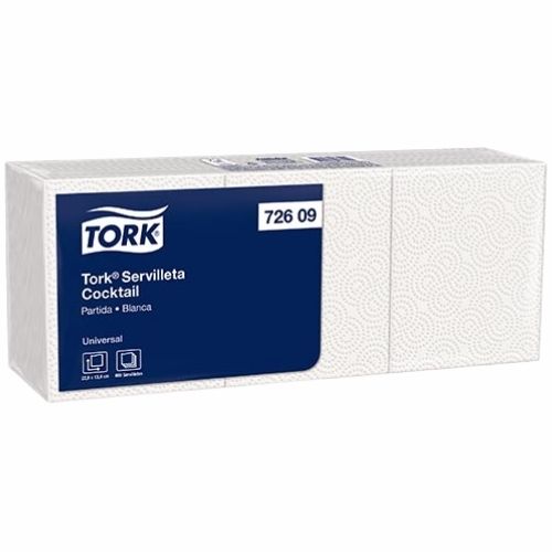 Servilleta Familia Partida Blanca Paq.x 600u.  72609