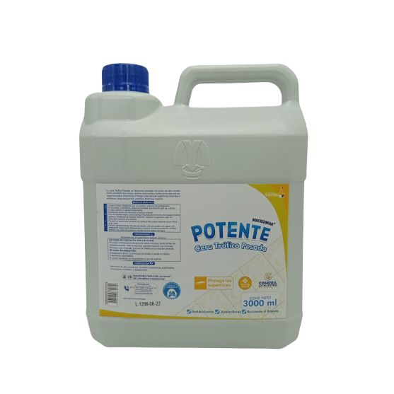 Cera Trafico Pesado Autobrillante Potente 3000 Ml
