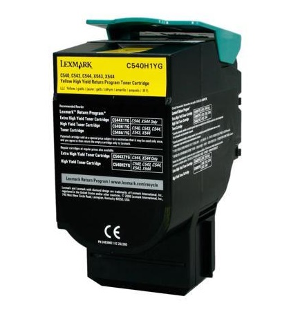 toner lexmark c540h1yg amarillo