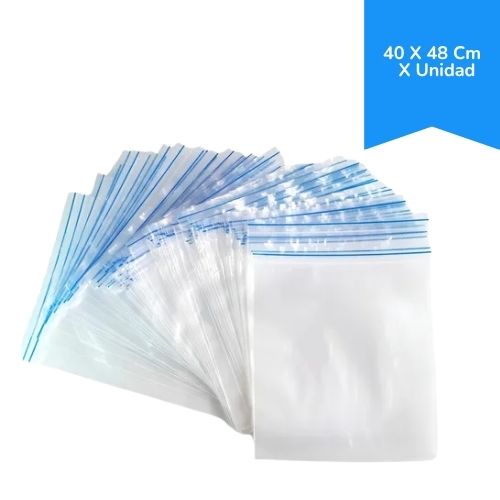 Bolsa Cierre Hermetico 40x48 Por Unidad.