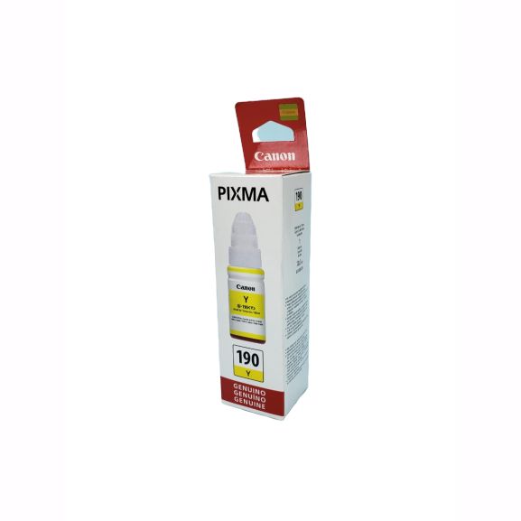 Botella De Tinta Canon GI-190 Amarillo