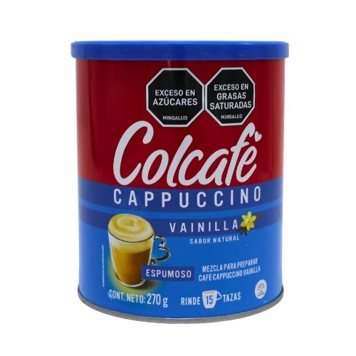 cafe colcafe x 270 grs capuccino vainilla (=)