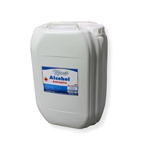 Alcohol Antiseptico al 70 % Garrafa x 20 Litros