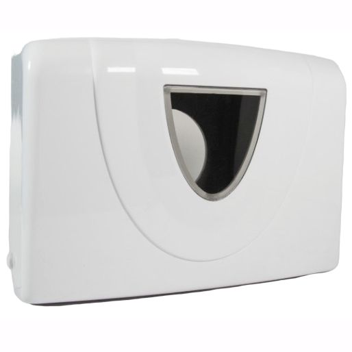 Dispensador Toalla Manos En Z Material ABS Blanco