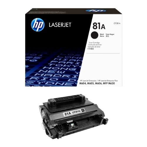 toner hewlett packard cf281a negro 81a 