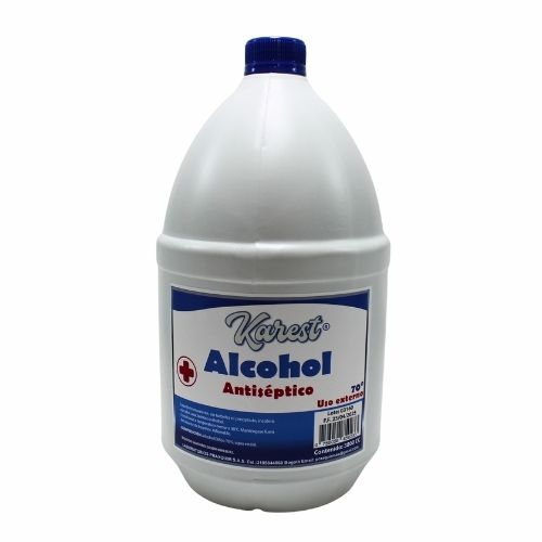 Alcohol Antiseptico al 70 % Galon 3800 ml