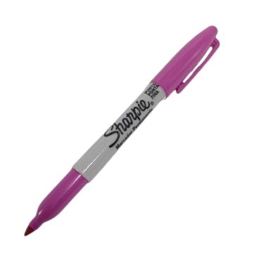 Marcador Sharpie Permanente Punta Fina Magenta