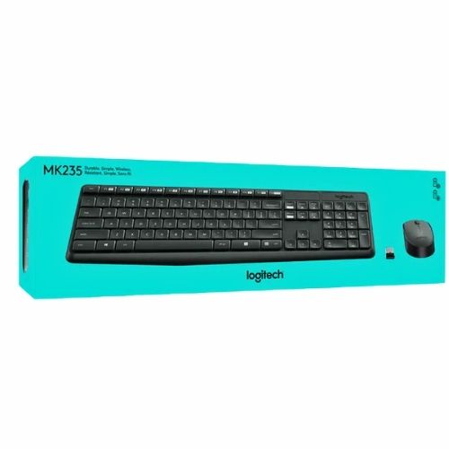 Combo Teclado+Mouse Inalamb. Logitech MK235 N/P 920.007901