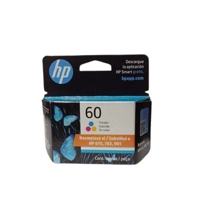 Toner Hewlett Packard CC643WL No. 60 Tricolor