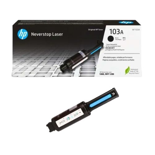 Kit de Recarga Toner HP Laser 103A Negro W1103