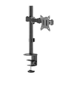 Soporte LCD brazo equalizable monitores 14 a 27 pulg. o 9K.