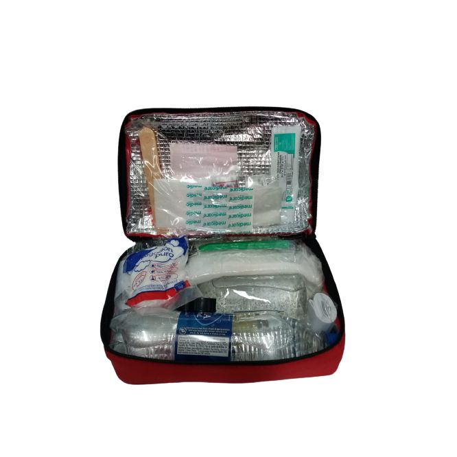 Botiquin en Lona Para Automovil con Dotacion 014D (*)