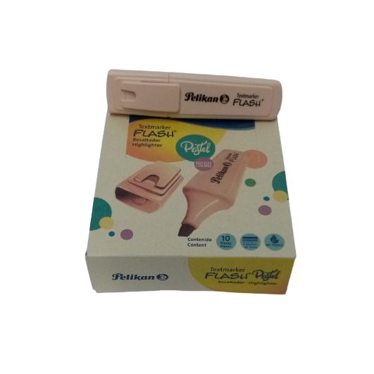 Resaltador Pelikan Flash Color Pastel Coral