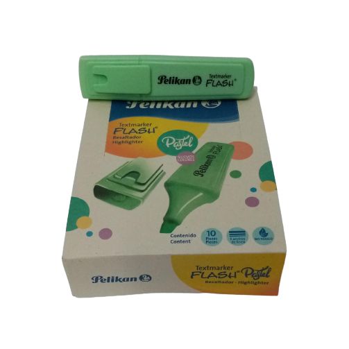 Resaltador Pelikan Flash Color Pastel Menta
