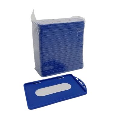 Portadocumento Vertical Azul Paquete Por 25 Unidades