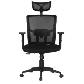 Silla Estambul cabecero, brazos gradua.B.cromo3-1653/3-810