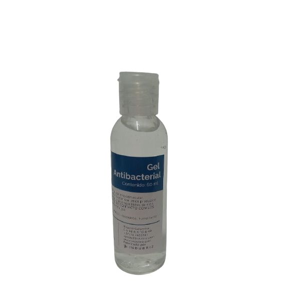 Gel Antibacterial Frasco Por 60 Ml