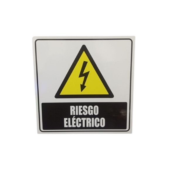 Señalizacion 20x20 cms Aprox. Riesgo Electrico
